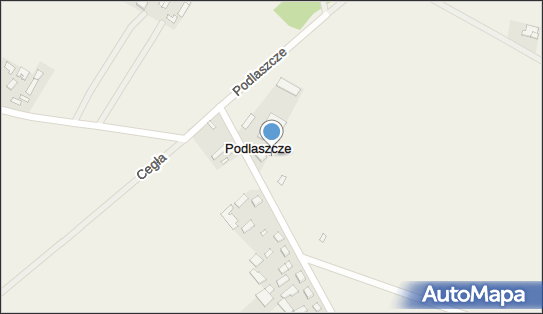 Kaplica dojazdowa, Podlaszcze 15, Podlaszcze - Rzymskokatolicki - Kościół