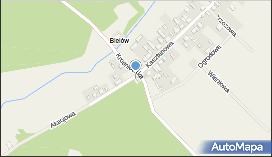 Kaplica Pierwszych Męczenników Polski, Kasztanowa 2, Bielów 66-600 - Rzymskokatolicki - Kościół, numer telefonu