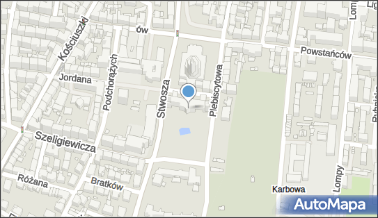 Kuria metropolitalna, dr. Henryka Jordana 39, Katowice 40-043 - Rzymskokatolicki - Kościół, godziny otwarcia, numer telefonu