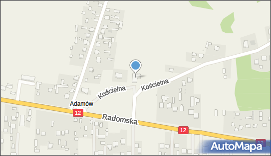 Miłosierdzia Bożego, Kościelna 1, Gózd 26-634 - Rzymskokatolicki - Kościół, numer telefonu