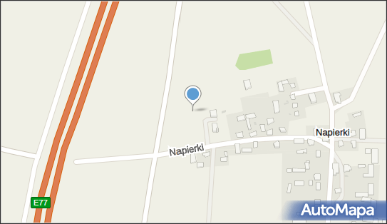 p.w. św. Antoniego, Napierki 43, Napierki 13-122 - Rzymskokatolicki - Kościół, numer telefonu