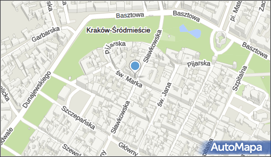 p.w. św. Marka Ewangelisty, św. Marka 10, Kraków - Rzymskokatolicki - Kościół, numer telefonu