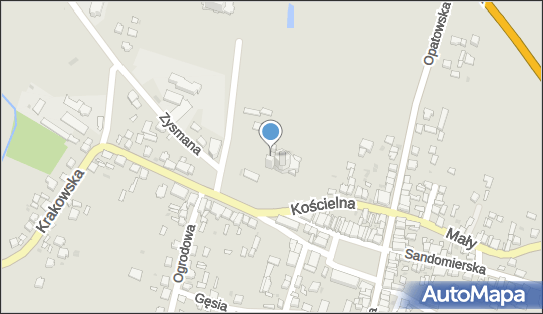 św. Józefa, Krakowska 4, Klimontów 27-640 - Rzymskokatolicki - Kościół, numer telefonu