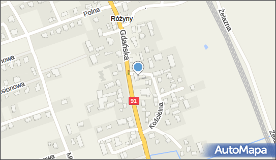 Św. Wawrzyńca, Kościelna 8, Różyny 83-031 - Rzymskokatolicki - Kościół, numer telefonu