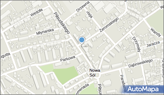 Sąd Rejonowy, Piłsudskiego 24, Nowa Sól 67-100 - Sąd, numer telefonu