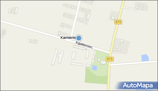 Skrzynka pocztowa, Kamieniec, Kamieniec 09-550 - Skrzynka pocztowa