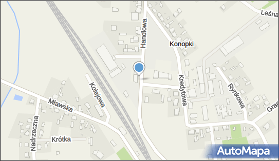 Skrzynka pocztowa, Handlowa, Konopki 06-560 - Skrzynka pocztowa