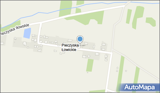 Skrzynka pocztowa, Pieczyska Łowickie 16, Pieczyska Łowickie 96-520 - Skrzynka pocztowa