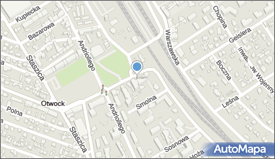 Skrzynka pocztowa, Powstańców Warszawy 3, Otwock - Skrzynka pocztowa