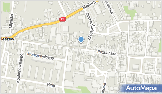 Skrzynka pocztowa, Poznańska 28, Pleszew - Skrzynka pocztowa