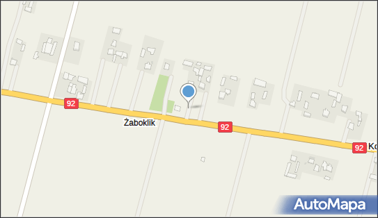 Skrzynka pocztowa, DK E302, Chrzczany - Skrzynka pocztowa