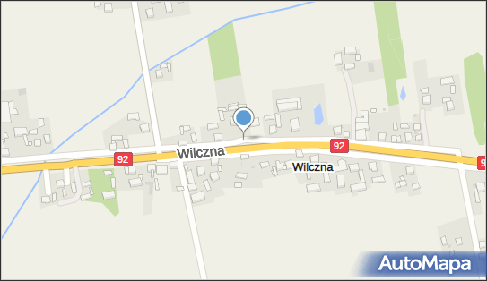 Skrzynka pocztowa, DK 92, Wilczna - Skrzynka pocztowa