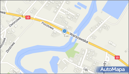 Skrzynka pocztowa, DK 10, Lubicz Górny - Skrzynka pocztowa