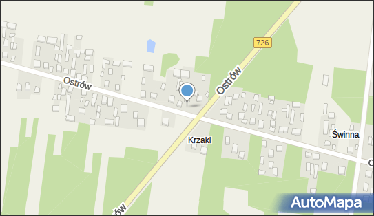 Skrzynka pocztowa, Ostrów 79a, Ostrów 26-300 - Skrzynka pocztowa