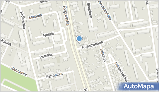 Skrzynka pocztowa, Rzgowska 214A, Łódź 93-317, 93-315 - Skrzynka pocztowa