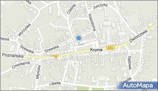 Skrzynka pocztowa, Rynek241, Kcynia 89-240 - Skrzynka pocztowa