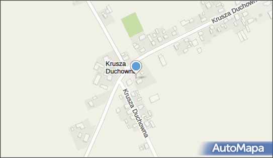 Skrzynka pocztowa, Krusza Duchowna, Krusza Duchowna 88-101 - Skrzynka pocztowa