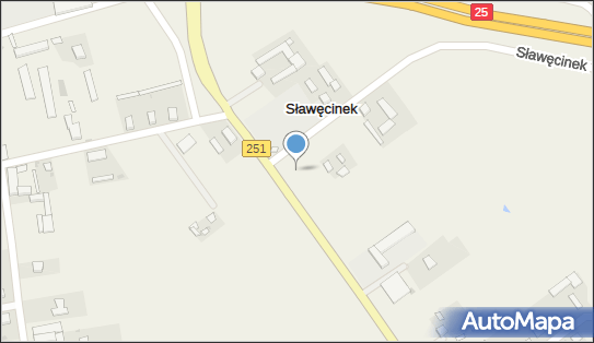 Skrzynka pocztowa, Sławęcinek251, Sławęcinek 88-110 - Skrzynka pocztowa