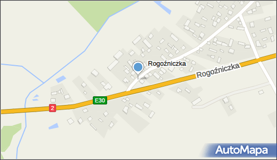 Skrzynka pocztowa, Rogoźniczka, Rogoźniczka 21-560 - Skrzynka pocztowa