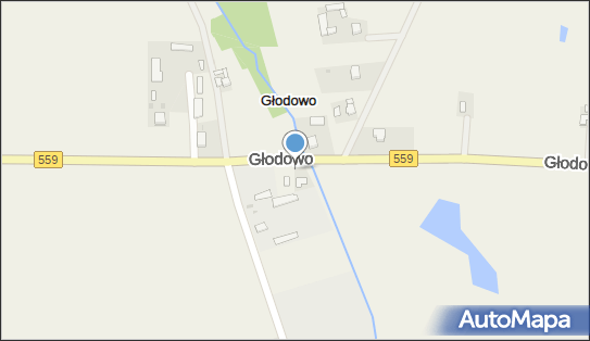 Skrzynka pocztowa, DW 559, Głodowo - Skrzynka pocztowa