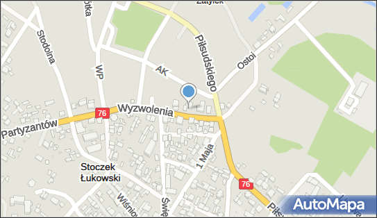 Skrzynka pocztowa, Wyzwolenia76 6, Stoczek Łukowski 21-450 - Skrzynka pocztowa
