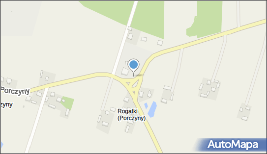 Skrzynka pocztowa, DW 703, Porczyny - Skrzynka pocztowa