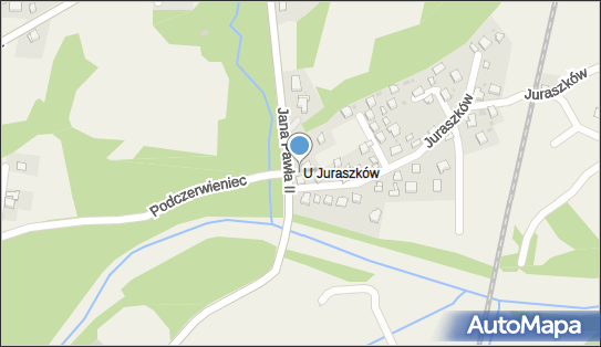 Skrzynka pocztowa, Juraszków 5, Cięcina 34-350 - Skrzynka pocztowa