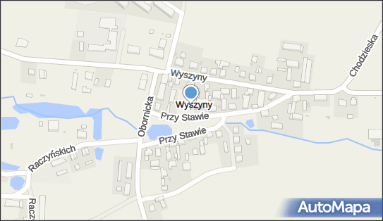 Skrzynka pocztowa, Przy Stawie, Wyszyny 64-834 - Skrzynka pocztowa