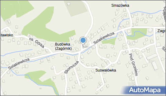 Skrzynka pocztowa, Solakiewicza Leszka, ks., Zagórnik 34-120 - Skrzynka pocztowa