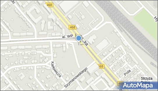 Poświęcenie obrazów Jezusa, DW 468, Aleja Grunwaldzka, Gdańsk - Śladami Jana Pawła II