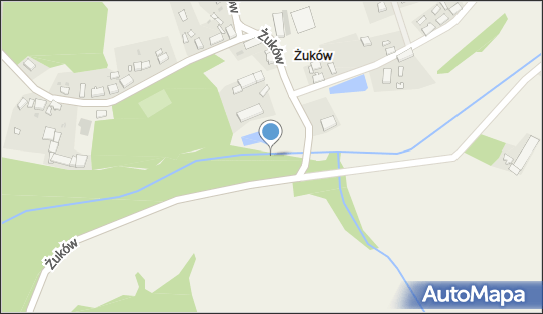 Jaz ruchomy, Żuków, Żuków 59-101 - Śluza, Jaz