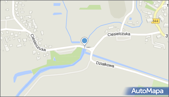 Jaz ruchomy, Ciesielczuka, Hrubieszów 22-500 - Śluza, Jaz