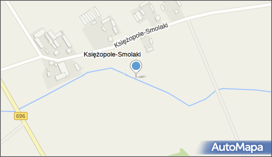 Jaz ruchomy, Księżopole-Smolaki - Śluza, Jaz