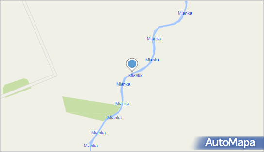 Jaz ruchomy, Brata Alberta, Mień 17-120 - Śluza, Jaz