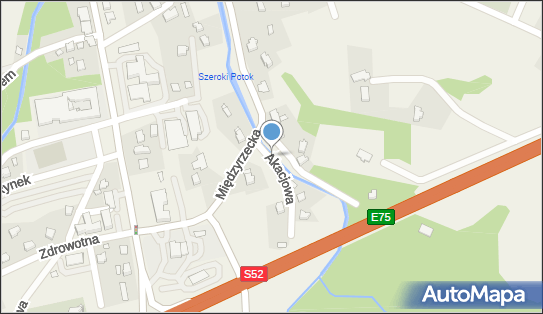 Jaz stały, Jasienica 38, Jasienica 43-385 - Śluza, Jaz