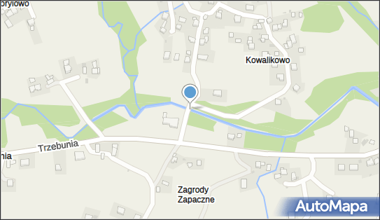 Jaz stały, Trzebunia 543, Trzebunia 32-438 - Śluza, Jaz