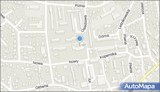 Kolejarz, Nowy Rynek 15, Łapy - Spółdzielnia mieszkaniowa