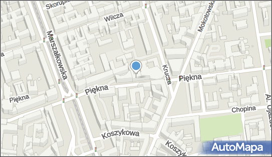 Sklep Ogólnospożywczy Matys, Piękna 22, Warszawa 00-549 - Spożywczy, Przemysłowy - Sklep, NIP: 5262502567