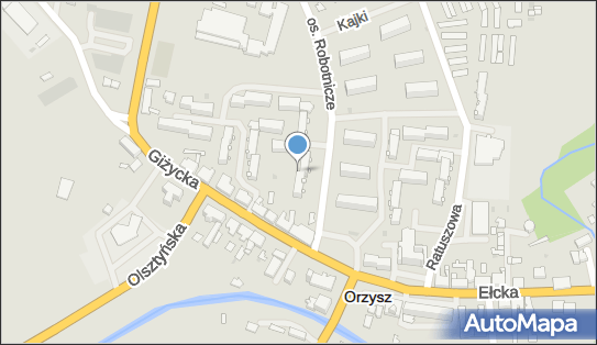 Sklep Spożywczo Przemysłowy, os. Robotnicze NN, Orzysz 12-250 - Spożywczy, Przemysłowy - Sklep, NIP: 8911091046