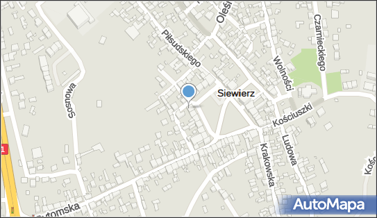 Sklep Spożywczy, Rynek 16, Siewierz 42-470 - Spożywczy, Przemysłowy - Sklep, NIP: 6491115217