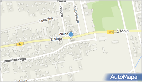 Sklep Wielobranżowy, 1 Maja 3, Zielona 09-310 - Spożywczy, Przemysłowy - Sklep, numer telefonu, NIP: 5110054749