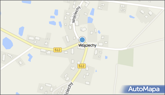 Spożywczy, Przemysłowy - Sklep, DW 512, Wojciechy - Spożywczy, Przemysłowy - Sklep