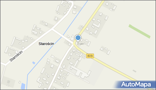 Spożywczy, Przemysłowy - Sklep, DW809, Starościn 5A, Starościn 21-132 - Spożywczy, Przemysłowy - Sklep