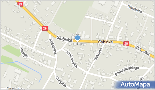 Spożywczy, Przemysłowy - Sklep, Słubicka 21d, Cybinka - Spożywczy, Przemysłowy - Sklep
