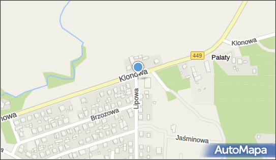 Spożywczy, Przemysłowy - Sklep, Klonowa 36a, Palaty 63-520 - Spożywczy, Przemysłowy - Sklep