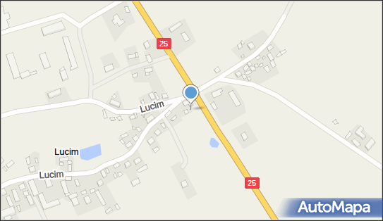 Spożywczy, Przemysłowy - Sklep, DW 25, Lucim - Spożywczy, Przemysłowy - Sklep