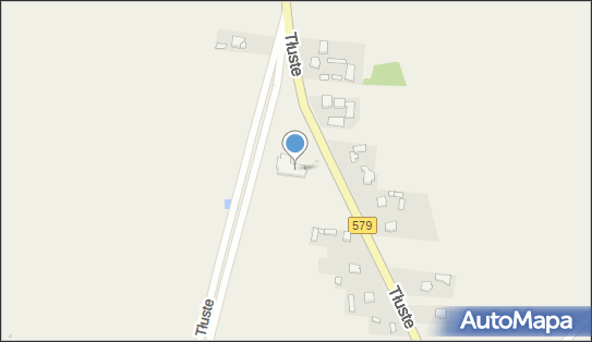 SKP WGW/006/p, DW 579, Tłuste - Stacja Kontroli Pojazdów