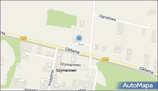 Stacja paliw, Główna310 54, Szymanowo 63-100 - Stacja paliw