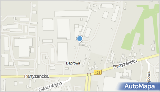 Stacja paliw, Partyzancka 112, Pabianice - Stacja paliw
