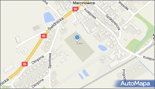 LKS Marcinowice, Sportowa, Marcinowice 58-124 - Stadion